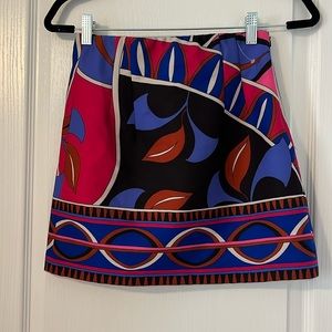 NEW | ZARA Multicolored Print Mini Skirt